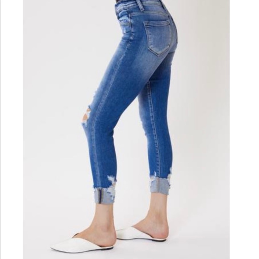 KanCan Highrise Ankle skinny